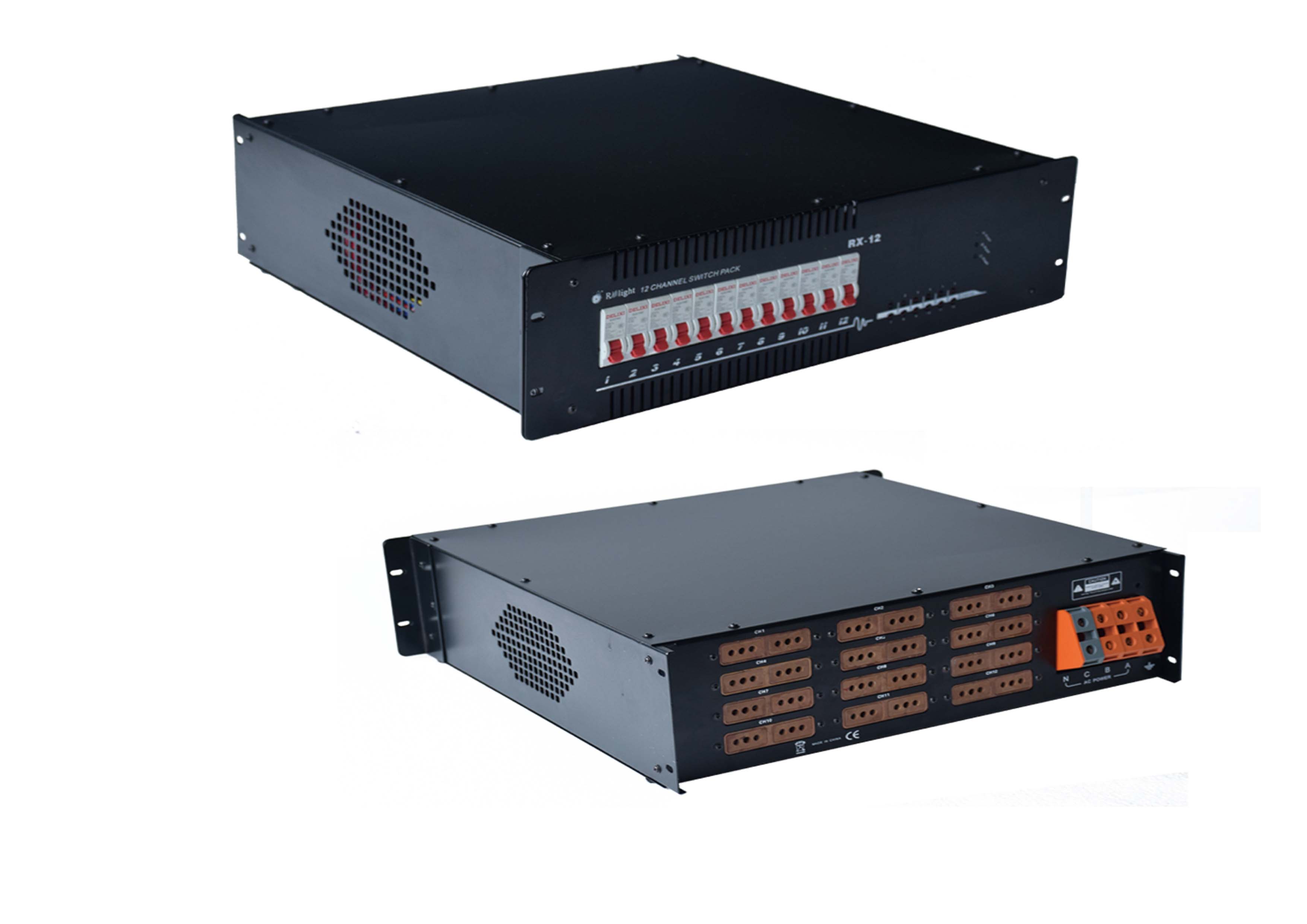 12路电源直通箱